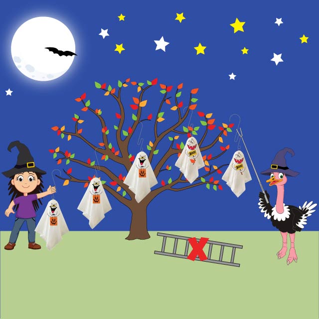 Halloween Ornament Hanging