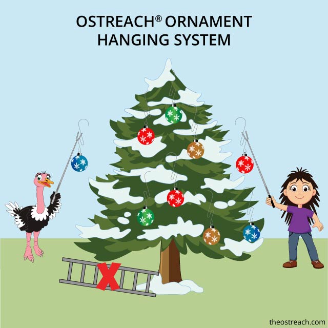 Ornament Hanging On Outdoor Pine Trees